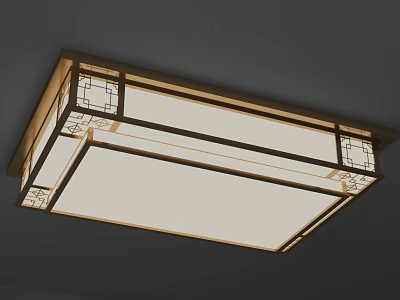 New Chinese ceiling lamp 3d model