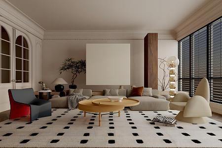 Living room 3d model