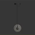 Hanging Electric Heater With Glowing Yellow Heating Tube And Metal Brackets