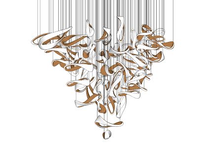 Modern Chandelier Art Chandelier Hall Ceiling Fashion Chandelier model