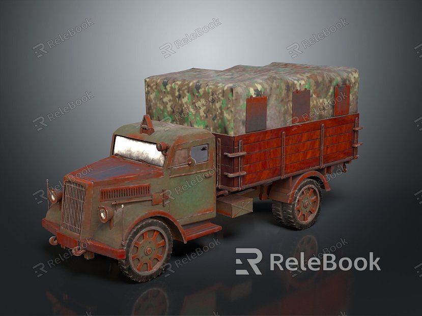 Military Truck Military Transporter Military Transporter Armed Transporter Armored Transporter model