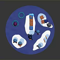 Game Environment Game Scene Fairy Tale Scene Fairy Tale Magic Scene Magic Item Fantasy Scene 3d model