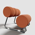 Modern Chair Casual Single Chair Lazy Sofa 3d model