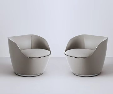 Modern Single Sofa 3d model