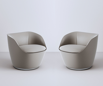 Modern Single Sofa 3d model