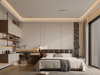 Italian Master Bedroom model