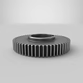 Industrial Hardware Tool Metal Gear With Toothed Structure And Central Hole Design