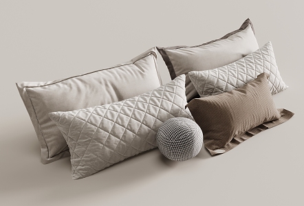 Pillow Bed Pillow 3d model