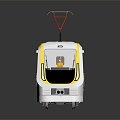 Realistic Model of Modern Train Vehicle 3d model