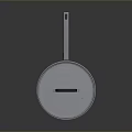 Shiny Stainless Steel Saucepan With Lid And Black Handles For Kitchen Cooking Use