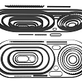 Industrial Equipment Sealing Components Featuring Various Circular Rings And Precision Design