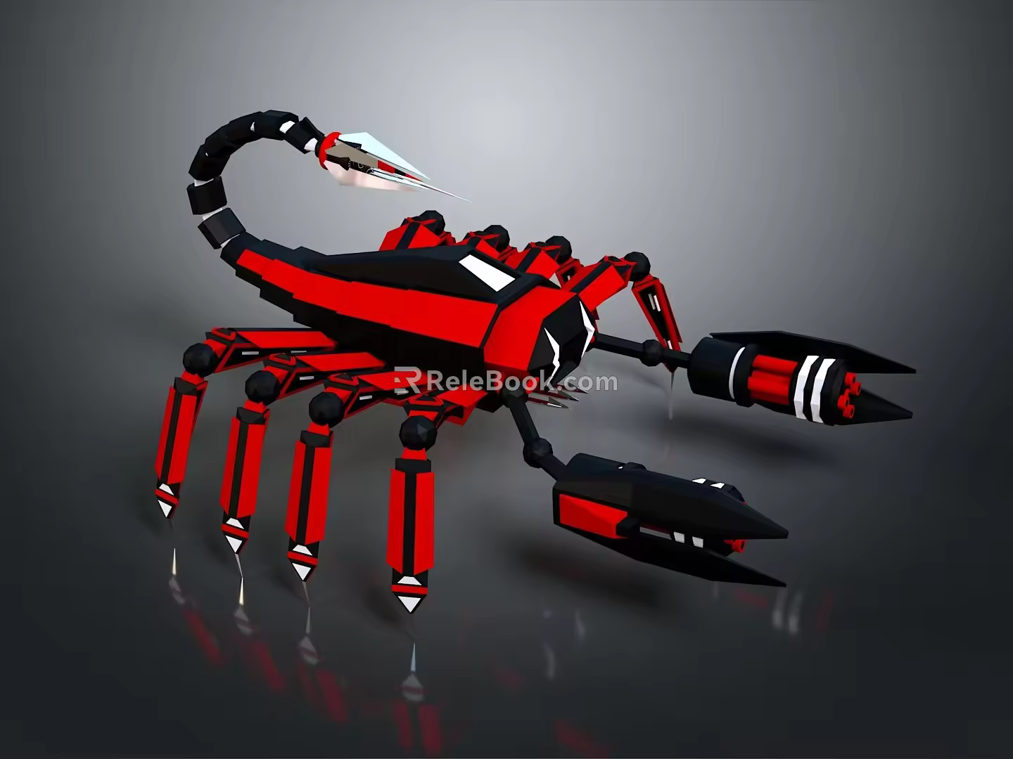 Machine Scorpion Mecha Scorpion Science Fiction Scorpion Cartoon Scorpion Anime Scorpion 3d model