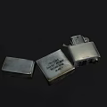 Vintage Metal Lighter With Open Lid Engraved Vietnam 1968 Jim Taylor Daily Use Collectible