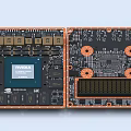 Industrial NVIDIA Jetson Circuit Board With Front And Back Components And Interface Chips