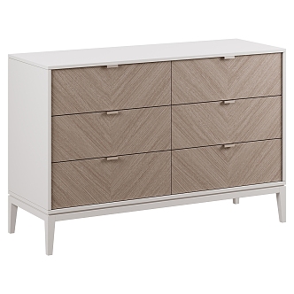 Modern chest of drawers 3d model