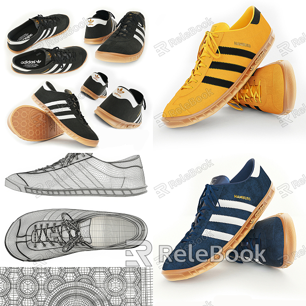 Modern sneaker Shoes Cloth Shoes Canvas Shoes model