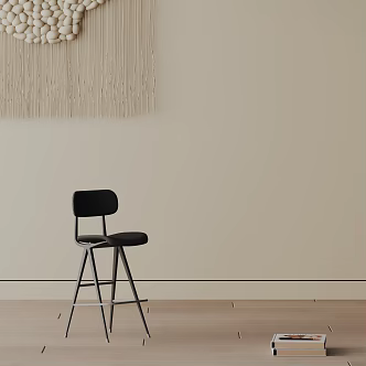 Modern Bar Chair 3d model