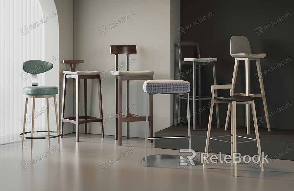 Modern Bar Chair Bar Table Chair Single Chair model