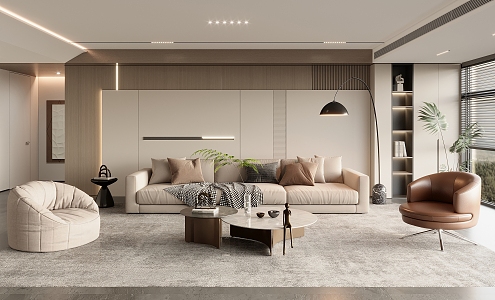 Italian Living Room 3d model