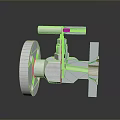Industrial Stainless Steel Valve With Flange Connection And Manual Handle Design