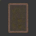 Golden Brown Plush Square Rug With Soft Furry Texture For Home Decor