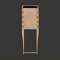 Handmade Wooden Sled With Sturdy Frame Structure And Traditional Outdoor Design