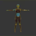 Sci-Fi Armor Alien Armor Sci-Fi Armor High-Tech Armor Futuristic Armor Alien Warrior Armor 3d model