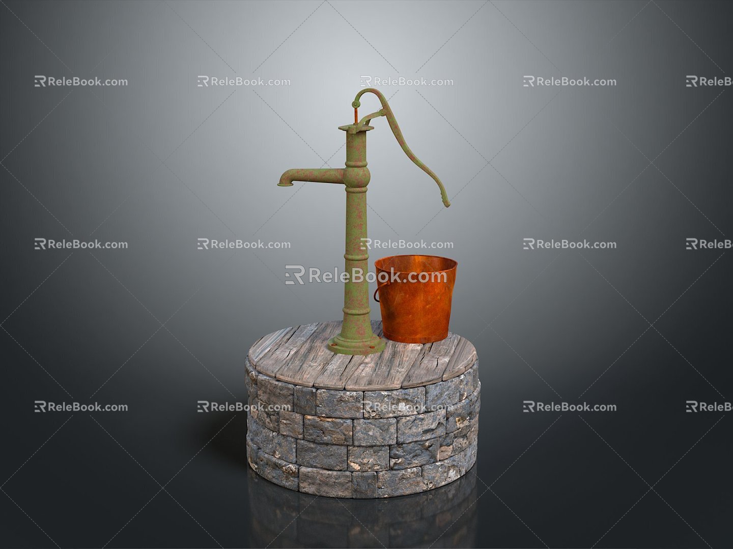 Hand pressure water pump model