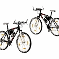 Modern Bicycle Bike Mountain Bike 3d model