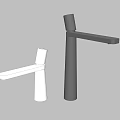 Modern faucet countertop faucet minimalist faucet 3d model
