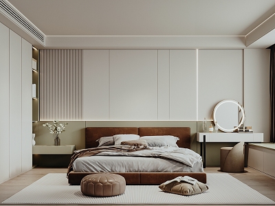 Modern Bedroom 3d model