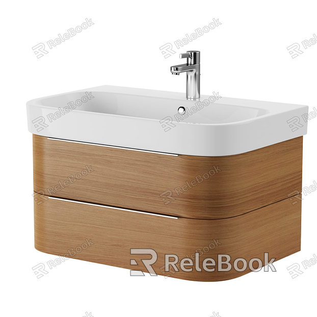 Modern wash basin model