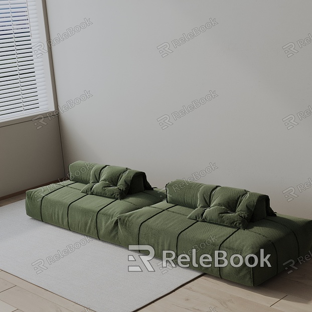 Three-seat sofa model