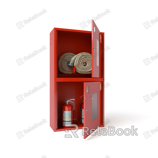 Modern fire extinguisher fire cabinet model