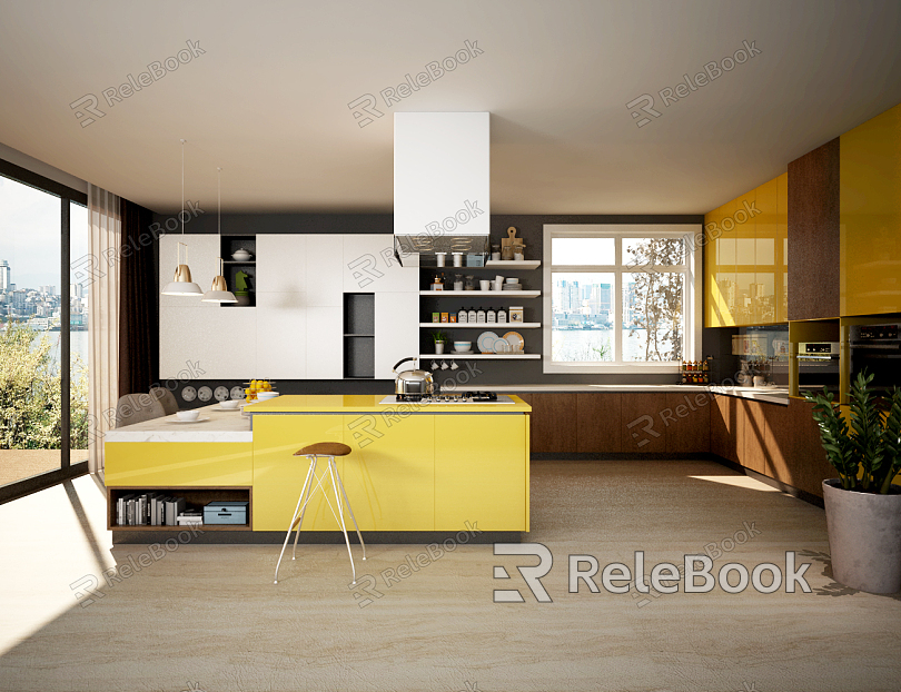 Modern Kitchen model