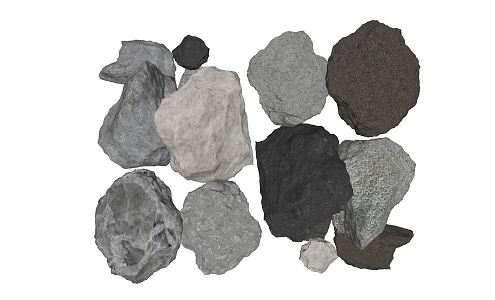 Modern Stone 3d model