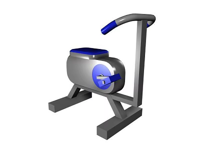 Modern Fitness Equipment 3d model Modern Fitness Equipment 3d model
