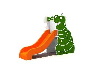 modern slide 3d model