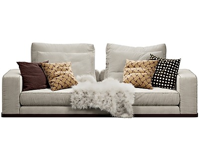 modern double sofa model