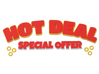 Hot Deal Special Offer For Online Shopping With Great Discounts And Savings 3d model