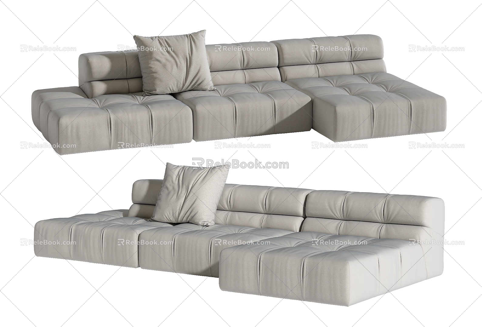 Multiplayer Sofa 3d model