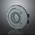 Cosmic Exploration Spacecraft Optical Lens Module With Circular Ring Design