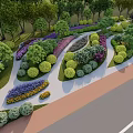 Scenic Lakeside Park with Lush Green Landscape Walking Trails and Natural Scenery
