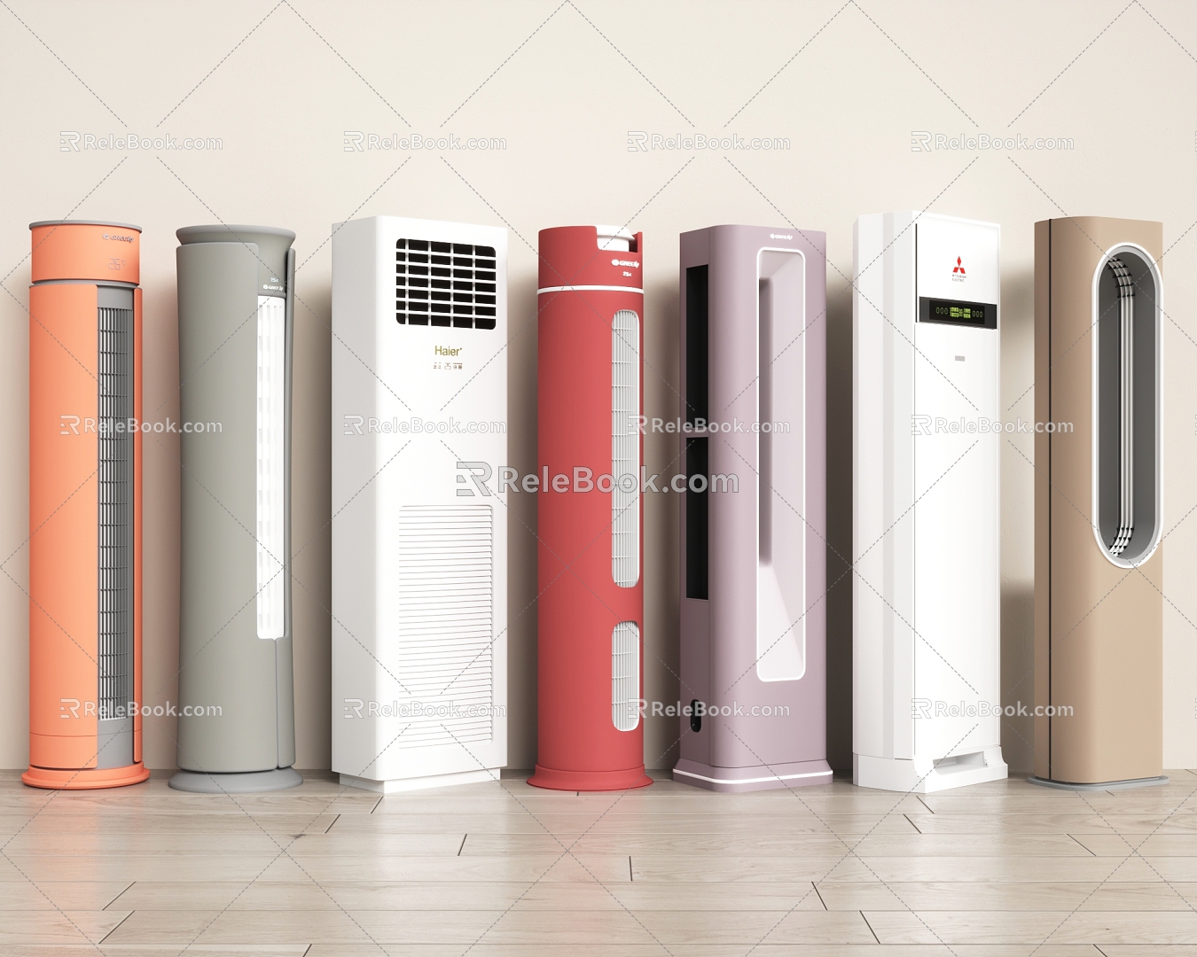 modern air conditioner vertical air conditioner model