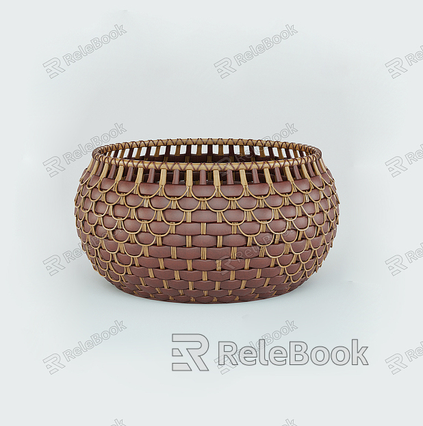 Southeast Asia Storage Basket Basket Storage Basket Woven Fabric model