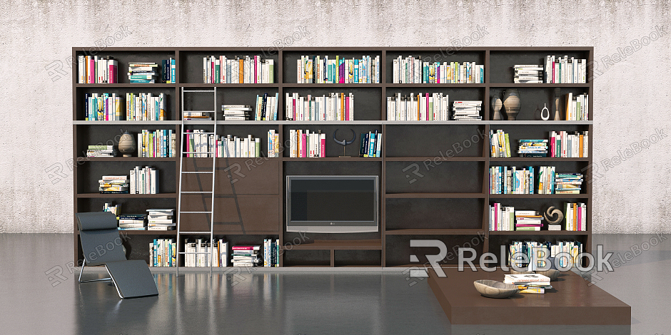 Modern TV Background Cabinet model