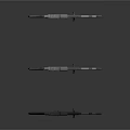 Detailed Military Tactical Weapon Models With Sniper Rifles And Miniature Figures