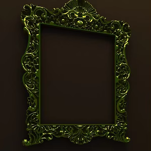 European Photo Frame 04 3d model