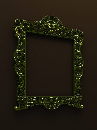 European Photo Frame 04 3d model