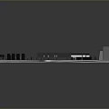 Advanced Computer Motherboard with Chipset PCIe Slots Heat Sinks and Circuit Design
